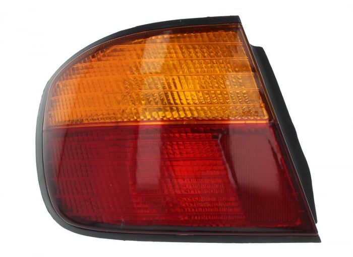 Stop lampa spate stanga exterior culoare semnalizator portocaliu culoare sticla rosu NISSAN PRIMERA P11 Sedan 4 usi intre 1996-1999