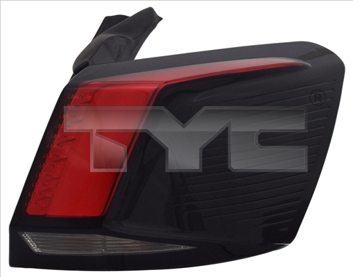 Stop lampa spate Stanga exterior, LED, culoare sticla rosu potrivit PEUGEOT 3008 II P84, 3008 II P84 FL 2016-2023 [2]