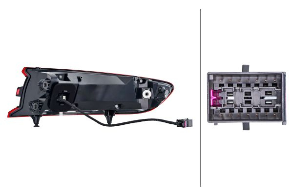 Stop lampa spate stanga (exterior, LED) potrivit PORSCHE MACAN 95B 02.14-06.18 [2]