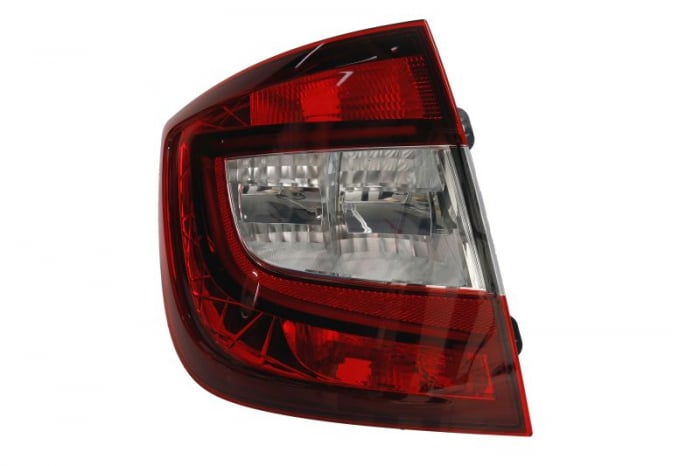 Stop lampa spate stanga LED P21 4W P21W PY21W, lumina ceata, lumini marsalier, fara becuri SKODA RAPID Liftback intre 2012-2018