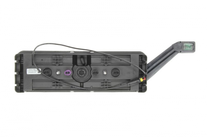 Stop lampa spate stanga (LED/P21W, 24V, cu semnalizator, cu lumina ceata, lumina marsalier, cu lumina stop, lumina parcare, reflector triunghiular, marcaj lateral, conector: 4x SuperSeal 2PIN/AMP DIN  [2]