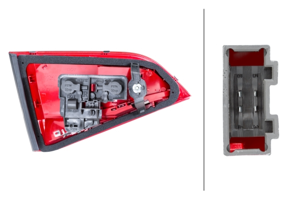 Stop lampa spate Stanga potrivit AUDI A4 ALLROAD B8, A4 B8 1.8-3.2 2007-2016 (partea interioara, P21W/W16W) [2]