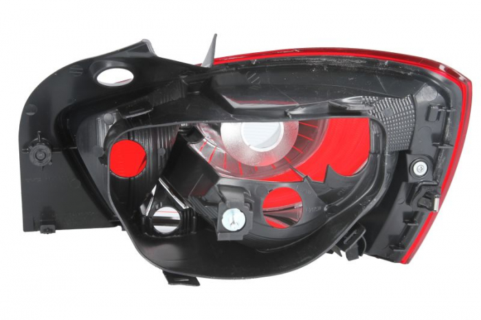 Stop lampa spate stanga pentru becuri, culoare sticla fumuriu, reflector SEAT IBIZA 4 IV 6P Hatchback 5 usi intre 2012-2017 [2]