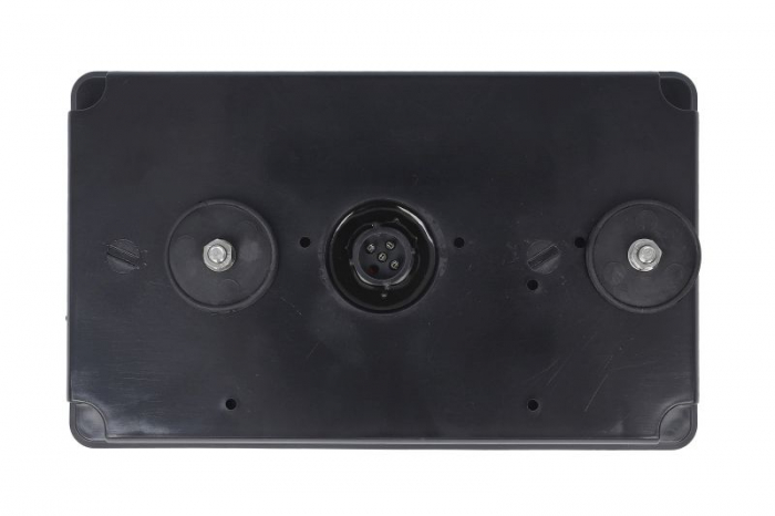 Stop spate dreapta (12V, cu intermitent, cu stop, lumina de parcare, reflector triunghiular, surub, numar conexiuni: 5, conector: WAS 5, cu becuri) [2]