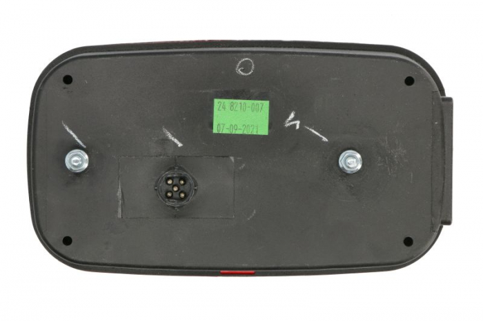 Stop spate dreapta (12V, cu intermitent, lumina de marșarier, cu stop, lumina de parcare, reflector triunghiular conector: Bayonet 5PIN) [2]