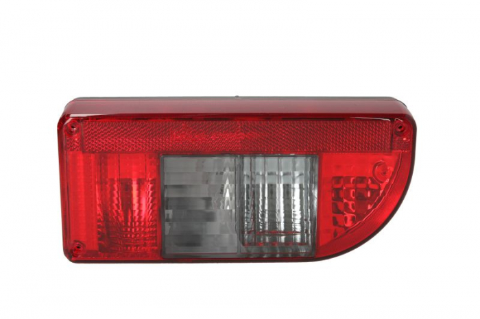 Stop spate dreapta BBSKWNR 821 (12V, cu intermitent, cu far de ceata, lumina de marsarier, cu stop, lumina de parcare, cu iluminare placuta, reflector)