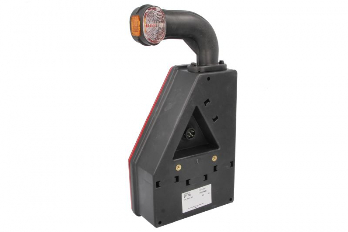 Stop spate dreapta EARPOINT (12V, cu intermitent, lumina de marșarier, cu stop, lumina de parcare, reflector triunghiular, cu lampă cu braț prelungitor, suruburi, numar conexiuni: 5, conector: Bayonet [3]