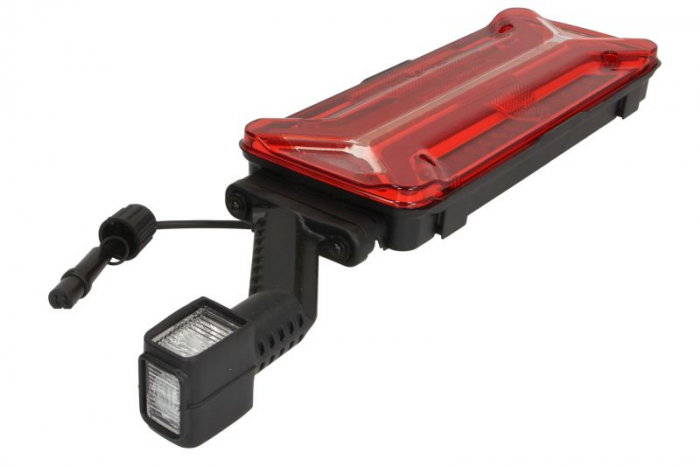 Stop spate dreapta ECOLED II (LED, 10/30V, cu intermitent, cu far de ceață, lumina de marșarier, cu stop, lumină de parcare, reflector triunghiular, cu lampă cu braț prelungitor, indicator dinamic, co [3]