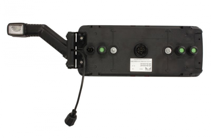 Stop spate dreapta ECOLED II (LED, 10/30V, cu intermitent, cu far de ceață, lumina de marșarier, cu stop, lumină de parcare, reflector triunghiular, cu lampă cu braț prelungitor, indicator dinamic, co [2]