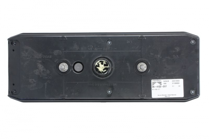 Stop spate dreapta ECOLED III (LED, 24V, cu intermitent, cu far de ceata, marsarier, cu stop, lumina de parcare, reflector triunghiular, indicator dinamic, conector: ASS2 7PIN) [2]