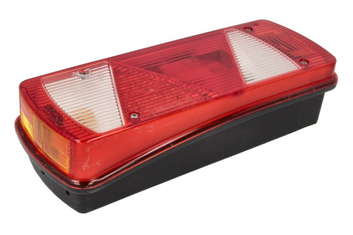Stop spate dreapta ECOPOINT II (LED/P21W/PY21W/R10W, 24V, cu intermitent, cu far de ceață, lumina de marșarier, cu stop, lumină de parcare, reflector triunghiular conector: ASS2 7PIN) [3]