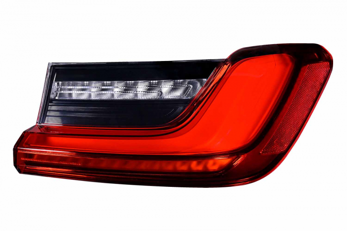 Stop spate dreapta (exterior, LED, culoare sticla fumuriu) potrivit BMW 3 G20, G21 10.18-