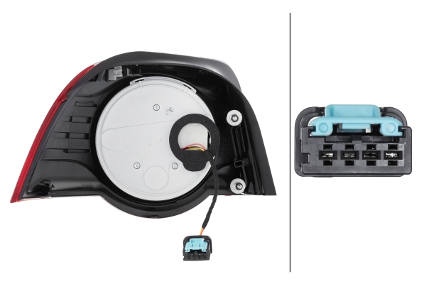 Stop spate Dreapta (extern, LED) potrivit VW EOS 03.06-08.15 [4]