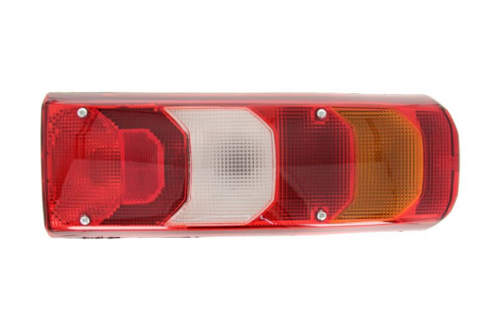 Stop spate dreapta (LED, 24V, cu intermitent, cu far de ceata, lumina de marsarier, cu stop, lumina de parcare, cu iluminare placuta, reflector ) potrivit MERCEDES ACTROS MP4   MP5 07.11-