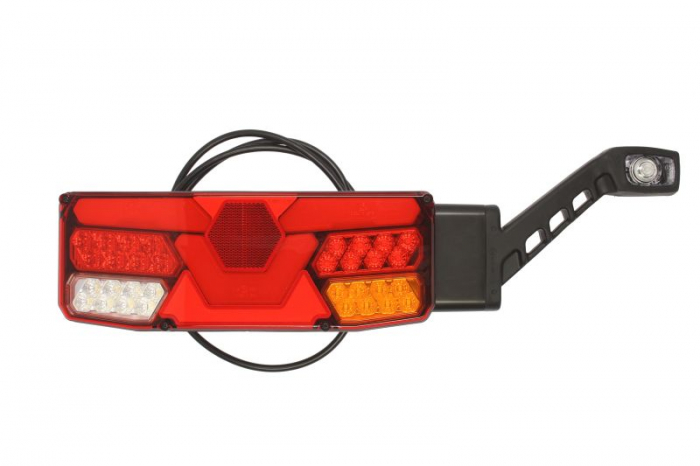 Stop spate dreapta (LED, 24V, cu intermitent, cu far de ceata, lumina de marsarier, cu stop, lumina de parcare, reflector, cu lampa cu brat prelungitor, cu un rezistor de sarcina indicator; cu sarcina