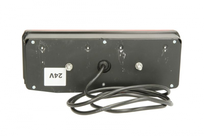 Stop spate dreapta (LED, 24V, cu intermitent, cu far de ceață, lumina de marșarier, cu stop, lumină de parcare, reflector triunghiular, cu un rezistor de sarcină indicator; cu sarcina la lumina de fra [2]