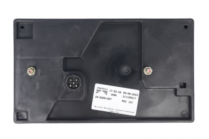 Stop spate dreapta MULTIPOINT I (C5W/P21/5W/P21W, 12V, cu intermitent, cu lumina de ceata, cu stop, lumina de parcare, cu iluminare placuta, reflector triunghiular, numar conexiuni: 5, conector: Bayon [2]