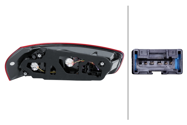 Stop spate Dreapta (P21/5W/P21W/W16W) potrivit CITROEN C4 PICASSO II 02.13- [4]