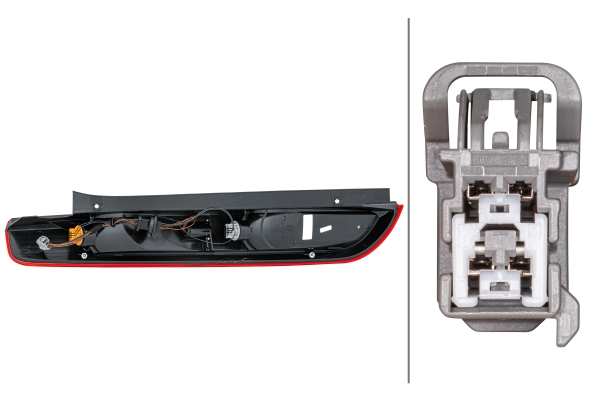 Stop spate Dreapta (partea de sus, LED/P21W/PR21W) potrivit FORD FOCUS II, FOCUS II/KOMBI; FORD USA FOCUS 07.04-09.12 [4]
