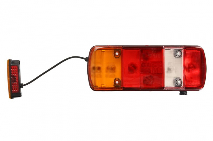 Stop spate stanga (12 24V, cu intermitent, cu far ceata, lumina de marsarier, cu stop, lumina de parcare, cu iluminare placuta, reflector conector: AMP 7PIN Bayonet) potrivit MAN TGA 04.00-