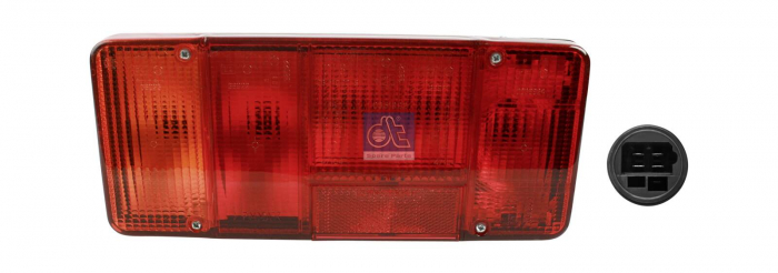Stop spate stanga (12/24V, cu intermitent, cu lumina de ceata, cu stop, lumina de parcare, reflector, conector: 5PIN) potrivit IVECO EUROCARGO I-III, EUROFIRE II, EUROSTAR, EUROTECH MP, EUROTECH MT 01 [3]