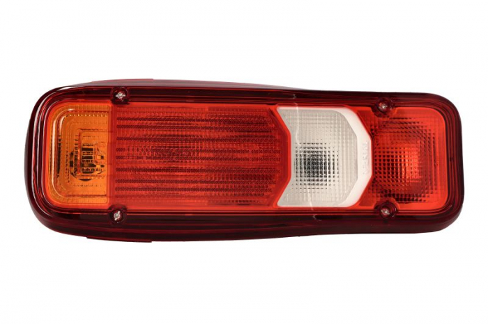 Stop spate stanga (12V, cu iluminare placuta, fixare orizontala, conector: Rear AMP 7PIN Bayonet) potrivit IVECO DAILY VI 03.14-