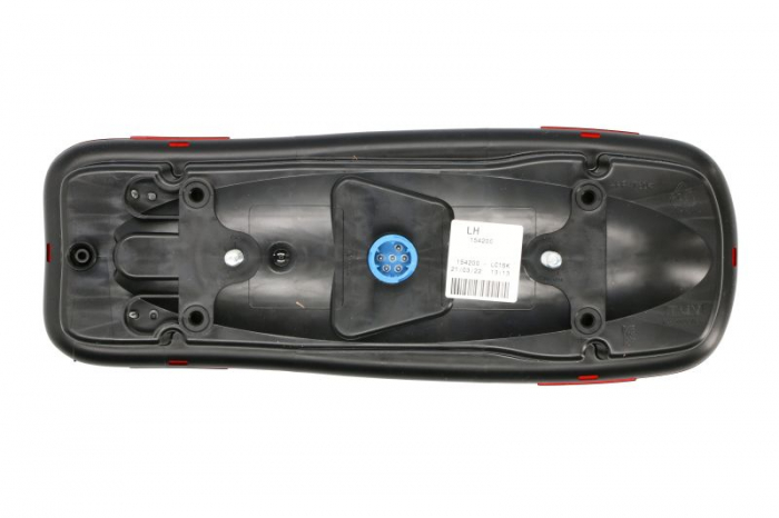 Stop spate stanga (12V, cu iluminare placuta, fixare orizontala, conector: Rear AMP 7PIN Bayonet) potrivit IVECO DAILY VI 03.14- [2]