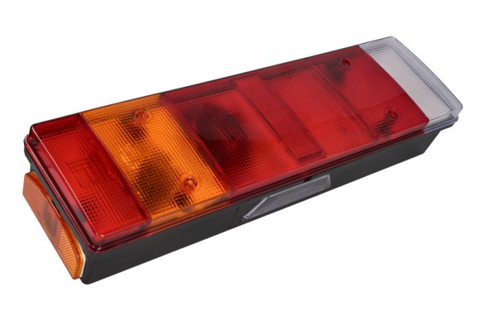 Stop spate stanga (24V, cu iluminare placuta, reflector conector: Rear Bayonet 8PIN) potrivit MAN E2000, F2000, L2000 06.93- [2]