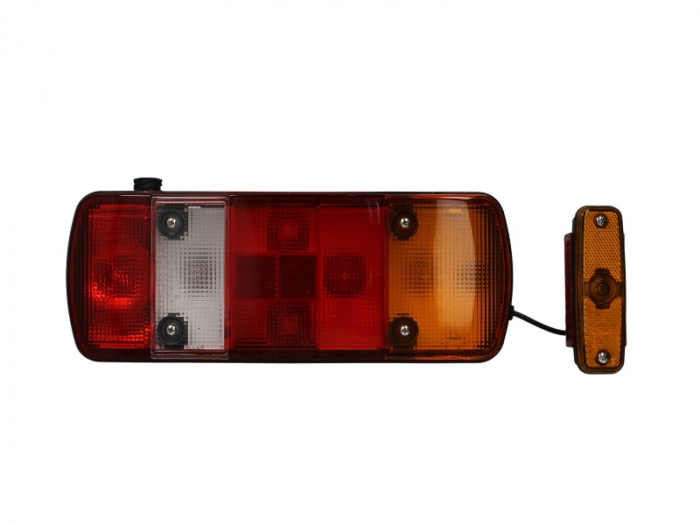 Stop spate stanga (24V, cu intermitent, cu far ceata, lumina de marsarier, cu stop, lumina de parcare, cu iluminare placuta ) potrivit MAN TGA; TGS; TGX potrivit MAN TGA, TGL I, TGM I 04.00-