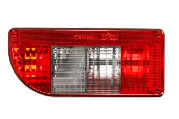 Stop spate stanga BBSKWNR 821 (12V, cu intermitent, cu far ceata, lumina de marsarier, cu stop, lumina de parcare, cu iluminare placuta, reflector)