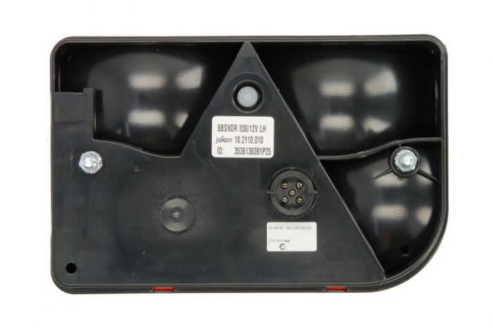 Stop spate stanga BBSN 830 (P21/5W/P21W/PY21W, 12V, cu intermitent, cu lumina de ceata, cu stop, lumina de parcare, reflector triunghiular, conector: Bayonet 5PIN) [2]