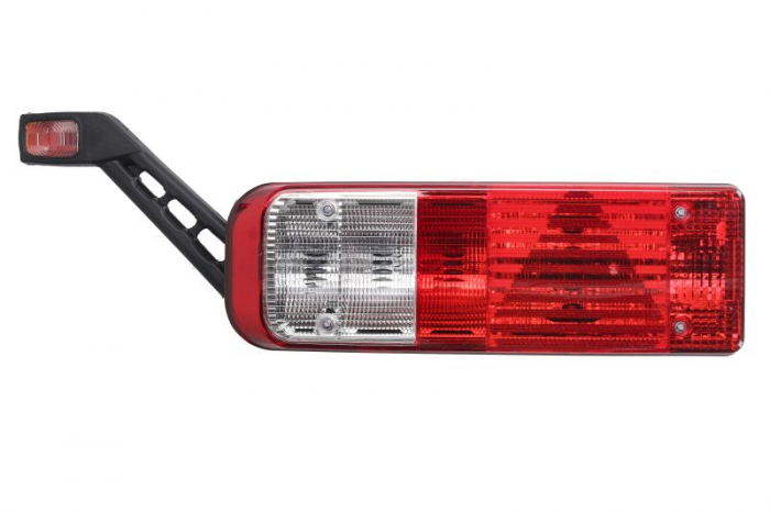 Stop spate stanga (cu intermitent, cu far ceata, marsarier, cu stop, lumina de parcare, reflector triunghiular, cu lampa cu brat prelungitor, conector: Rear AMP 7PIN Bayonet)