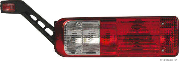 Stop spate stanga (cu intermitent, cu far ceață, marșarier, cu stop, lumină de parcare, reflector triunghiular, cu lampă cu braț prelungitor, conector: Rear AMP 7PIN Bayonet) [4]