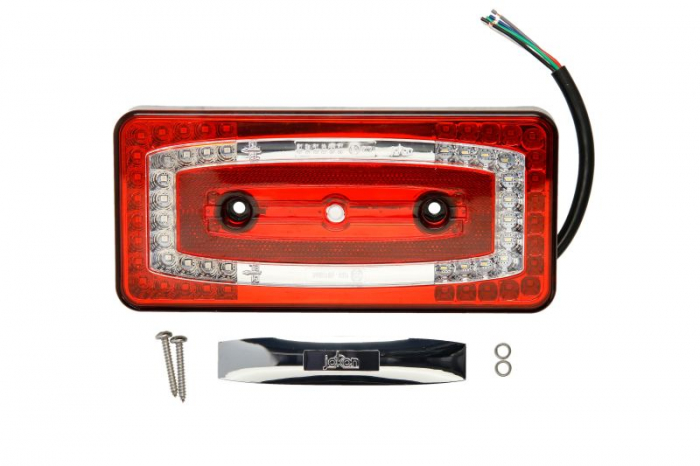 Stop spate stanga dreapta BBSNWR 930b (LED, 9 32V, cu intermitent, cu far de ceata, lumina de marsarier, cu stop, lumina de parcare, reflector)