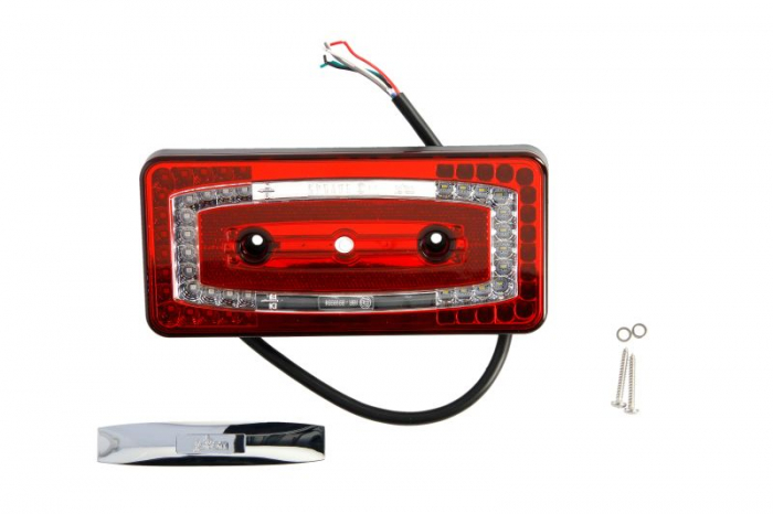 Stop spate stanga dreapta BBSNWR 930b (LED, 9 32V, cu intermitent, lumina de marsarier, cu stop, lumina de parcare, reflector)