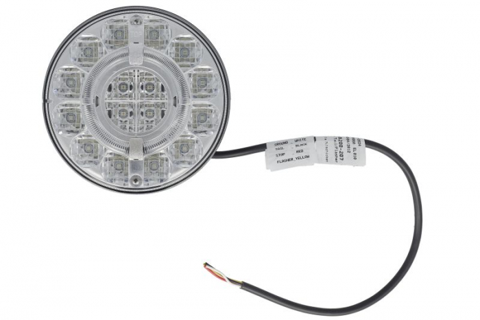 Stop spate stanga dreapta Braspoint 140 (LED, 12 24V, cu intermitent, cu stop, lumina de parcare, fara proiector, lungime cablu: 0,5m)