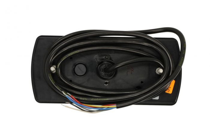 Stop spate stanga/dreapta EMA (LED, 12/24V, cu intermitent, cu far de ceață, lumina de marșarier, cu stop, lumină de parcare, cu iluminare placuta, lungime cablu: 2m) [2]