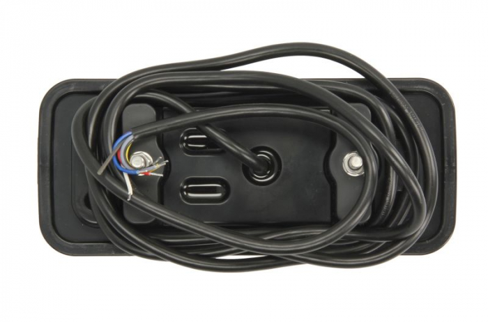 Stop spate stanga/dreapta (LED, 12/24V, cu intermitent, cu lumini ceata, lumina de marșarier, cu stop, lumina de parcare, reflector, indicator dinamic, lungime cablu: 0,2m) [2]