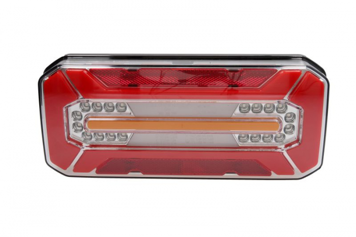 Stop spate stanga dreapta (LED, 12 24V, cu intermitent, cu lumini ceata, lumina de marsarier, cu stop, lumina de parcare, reflector, lungime cablu: 0,2m)