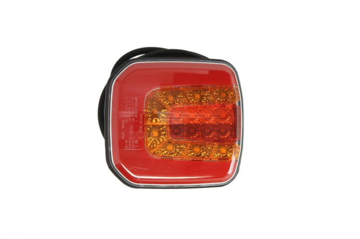Stop spate stanga dreapta (LED, 12 24V, cu intermitent, cu stop, lumina de parcare, cu iluminare placuta, fara proiector, lungime cablu: 0,2m)