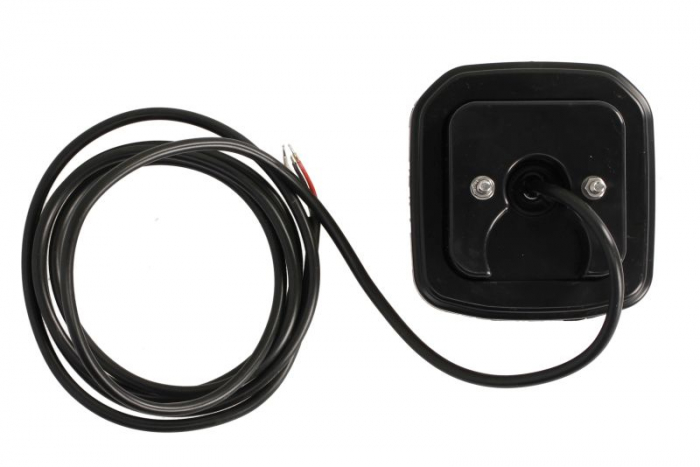 Stop spate stanga/dreapta (LED, 12/24V, cu intermitent, cu stop, lumina de parcare, cu iluminare placuta, fara proiector, lungime cablu: 0,2m, cu un rezistor de sarcină indicator) [2]