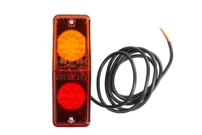Stop spate stanga dreapta (LED, 12 24V, cu intermitent, cu stop, lumina de parcare, fara proiector)