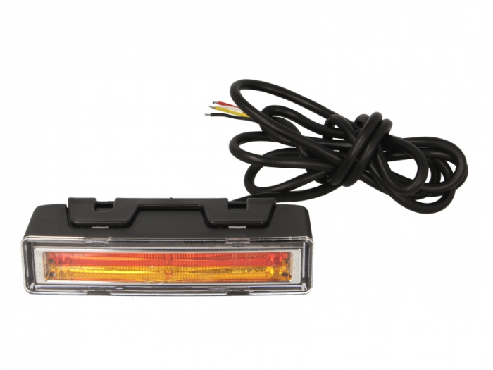 Stop spate stanga dreapta (LED, 12 24V, cu intermitent, cu stop, lumina de parcare, fara proiector, lungime cablu: 0,25m)