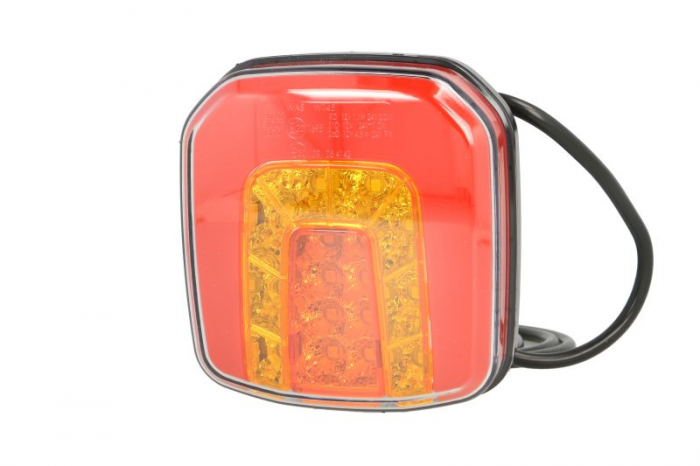 Stop spate stanga dreapta (LED, 12 24V, cu intermitent, cu stop, lumina de parcare, fara proiector, lungime cablu: 0,2m)