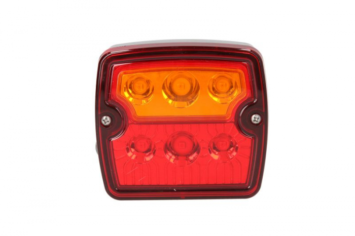 Stop spate stanga dreapta (LED, 12 24V, cu intermitent, cu stop, lumina de parcare, fara proiector, lungime cablu: 1m)