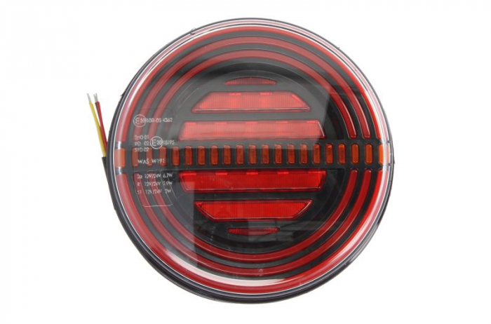 Stop spate stanga dreapta (LED, 12 24V, cu intermitent, cu stop, lumina de parcare, lungime cablu: 0,2m)