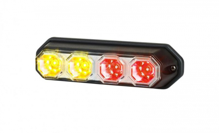 Stop spate stanga dreapta (LED, 12 24V, cu intermitent, cu stop, lumina de parcare, lungime cablu: 1m)