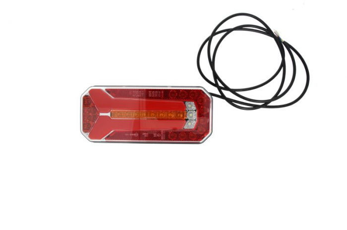 Stop spate stanga dreapta (LED, 12 24V, cu intermitent, lumina de marsarier, cu stop, lumina de parcare, cu iluminare placuta, reflector, indicator dinamic)