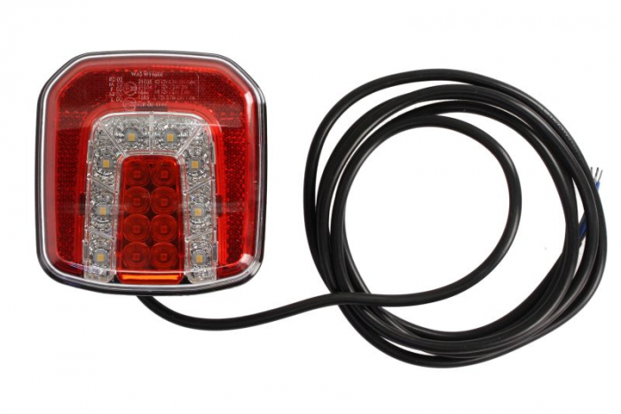 Stop spate stanga dreapta (LED, 12 24V, cu lumina de ceata, lumina de marsarier, lumina parcare, reflector, lungime cablu: 0,2m)