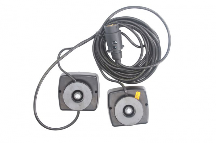 Stop spate stanga/dreapta (LED, 12/24V, lungime cablu: 5m, cu intermitent, cu stop, lumina de parcare, cu iluminare placuta, magnet-mountable) [2]